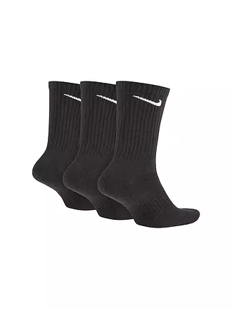 NIKE | Lot de 3 paires de chaussettes Everyday Cushion Crew Regular | schwarz